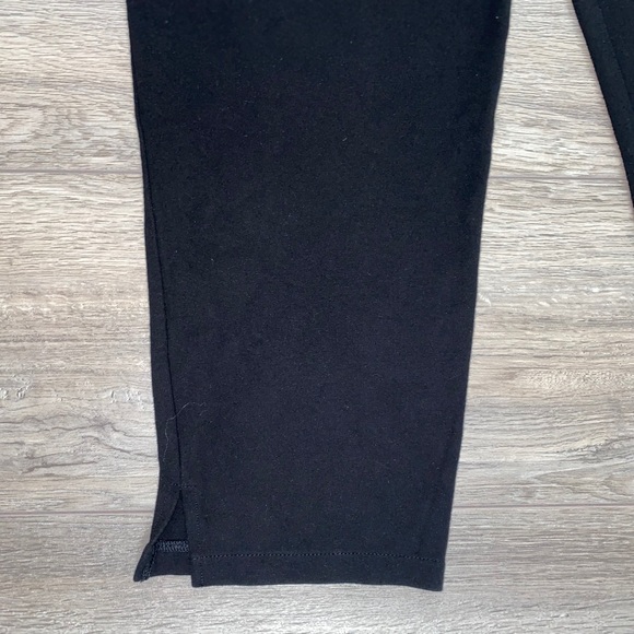 H&M Over The Bump Trouser Jersey Pant Medium Large Black - Picture 10 of 13